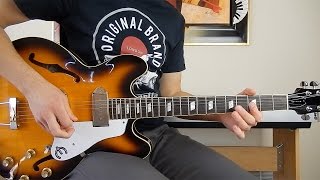 The Beatles  Taxman  Guitar Cover  Epiphone Casino [upl. by Rediah]