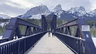 CANMORE Alberta Canada in Winter [upl. by Falzetta]