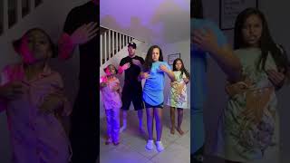 DAD v GIRLS 💙💝 family dad girls viral dance shorts yt grimwadegang thegrimwadefamily [upl. by Berkie]