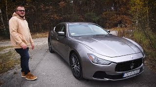 Szybki rzadki i luksusowy sedan  Maserati Ghibli SQ4  TEST [upl. by Nnylrats]