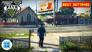 GTA V On Android  Winlator Easy Installation amp Best Settings [upl. by Enneyehs]