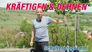 Schulter kräftigen und mobilisieren  8 Minuten für deine Schultermobilität [upl. by Rriocard437]