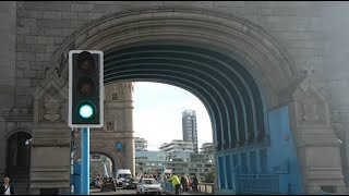 London Tower Bridge Lift Bridge In London [upl. by Samuela165]