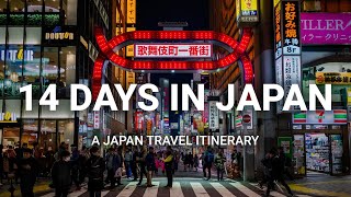 How to Spend 14 Days in Japan  A Japan Travel Itinerary [upl. by Ezra]