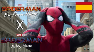 Misterio revela la identidad de SpiderMan  Far from Home X No Way Home Castellano HD [upl. by Seravart]