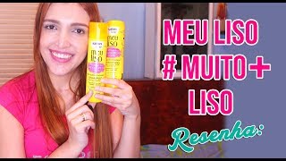 MEU LISO MUITO  LISO SALON LINE  Resenha  Desejos de Beleza [upl. by Hacim]