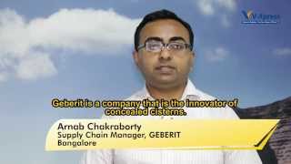 Mr Arnab Chakraborty Supply Chain Manager  GEBERIT Bangalore [upl. by Hsreh568]