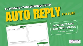 Automate Your WhatsApp Chat  Whatsapp Marketing Software  Whatsapp CRM [upl. by Maite]