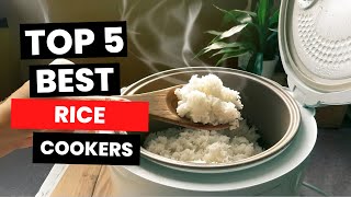 Top 5 Best Rice Cookers 2024 [upl. by Zenobia886]