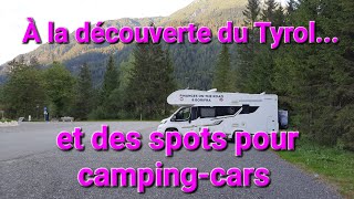 À la decouverte du Tyrol St Ulrich Kufstein Alpbach et des spots pour campingcars [upl. by Adnorrehs499]