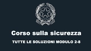 Alternanza Scuola Lavoro  Corso Sulla Sicurezza  TUTTE LE RISPOSTE alternanza MIUR Risposte [upl. by Gonta]