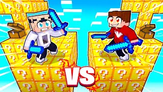 MINECRAFT 1v1 LUCKY BLOCK BATTLE ROYALE [upl. by Draneb]