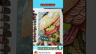 Drawing Kawamatsu One Piece onepiece drawingshorts [upl. by Airt424]