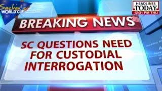 SC Questions Need For Custodial Interrogation Of Teesta amp Husband [upl. by Cooperman]