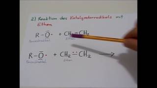 Radikalische Polymerisation von Ethen  Teil I [upl. by Rehpoitsirhc]