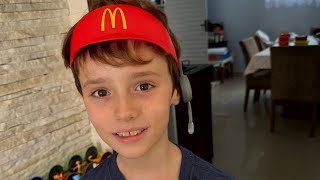 Comprei todos os brinquedos do McDonald’s da coleção abril2024 [upl. by Avilo200]