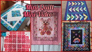 Mini Quilt ideas🖤 Quilt Projects❣ Quilting blocks💜 Quilt patterns💞 رلی ڈیزائنس💚 anhamkhan video [upl. by Havstad]