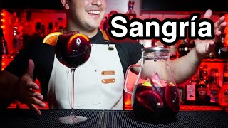 🍷 COMO hacer la mejor sangria short CONFIRMADO [upl. by Aidualk]