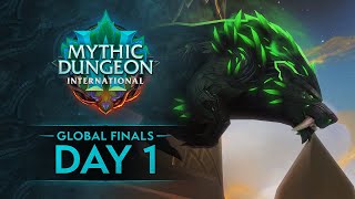 Mythic Dungeon International 2024  Global Finals  Day 1 [upl. by Nwahsal817]