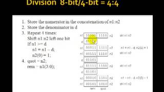 Lesson 57  Digital Division  Divider [upl. by Kotz]