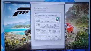 Tentando rodar Forza Horizon 5 no miniITX com kit AMD 4700S  RX 550 2GB [upl. by Billye]