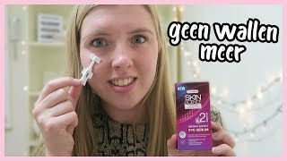 WALLEN WEG IN 2 MINUTEN Kruidvat Skin Science Instant Effect Eye Serum [upl. by Hancock736]