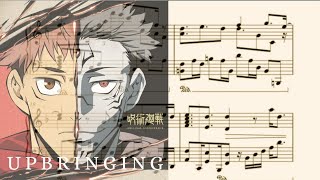 Upbringing  Jujutsu Kaisen OST Piano [upl. by Weinstock]