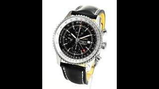 Breitling Navitimer World Chronograph Ref A2432212 FM16215 [upl. by Darnall]