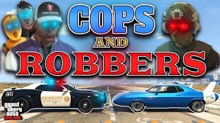 Cops and Robbers  GTA 5 Manhunt [upl. by Oilcareh468]