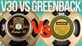 Celestion V30 Vs G12M Greenback [upl. by Aseral]