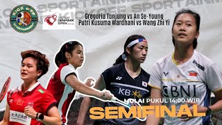 Livescore Badminton Denmark Open 2024 Semifinal Gregoria vs An Se Young Putri KW vs Wang Zhi Yi [upl. by Dina]