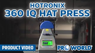 Hotronix 360 IQ Hat Heat Press [upl. by Wolenik]