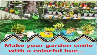 11 ways to make your garden smile with CDLORS Colorful Garden decor [upl. by Keary78]