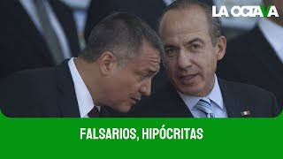 GARCÍA LUNA IMPUSO un NARGOGOBIERNO AMLO ante ACUSACIONES de CALDERÓN en ESPAÑA [upl. by Lsil]