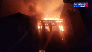 House Owner dies in Fire Incident in Jamalatta locality in Nawakadal area of Srinagar [upl. by Dedrick]