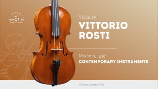 Violin by Vittorio Rosti Modena 1997 [upl. by Frendel905]