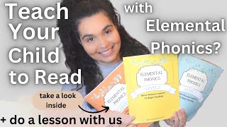 How to Teach Your Child to Read with Elemental Phonics by JDA Learning Resources  REVIEW [upl. by Orapma]