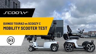 2022 Scootmobiel Test Quingo Toura2 en Scoozy C [upl. by Eselehs]