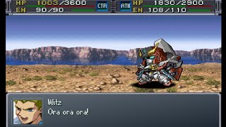 Super Robot Wars Alpha Gaiden  Gundam Airmaster Attacks [upl. by Bradley]