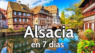 📌 ALSACIA en 7 días La Región más Bonita de Europa 🟢 GUÍA DE VIAJE 4K  Francia [upl. by Lyrret]