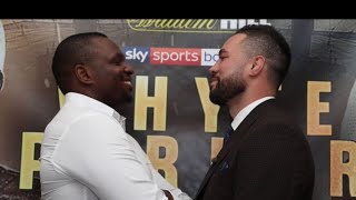 DILLIAN WHYTE V JOSEPH PARKER 2 IN SEPTEMBER [upl. by Marybella]