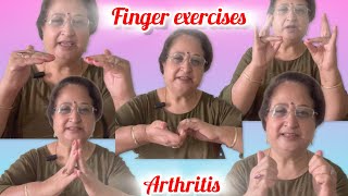 Exercises for finger arthritis  fingers and hand stiffness  hand and finger strengthening [upl. by Ruth]