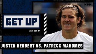 Jim Harbaugh is bringing the FIERY SIDE out of Justin Herbert 🔥  The Pat McAfee Show [upl. by Leatrice]