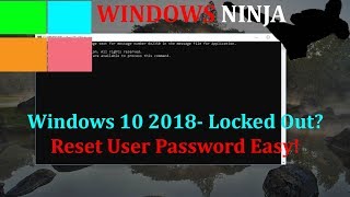 Windows 10  Forgot Password Reset Password [upl. by Nanerb453]