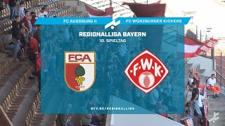 Meister Würzburg hält profiverstärkte FCAYoungsters in Schach [upl. by Suoicerp129]