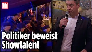 Inas Nacht So klingt Markus Söder wenn er singt [upl. by Easlehc]