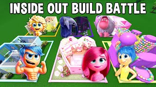 MEGA Inside Out NEW EMOTIONS Bedroom BuildOff CHALLENGE [upl. by Yelich]