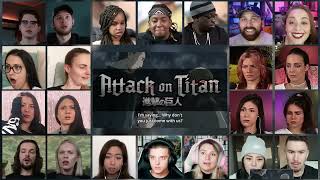 Attack on Titan Season 2 Episode 6 Reaction Mashup [upl. by Trellas]