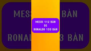 Bằng thắng của Messi và Ronaldo trên đội tuyển messi ronaldo [upl. by Zemaj]