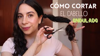 Corte FÁCIL para Cabello RizadoOndulado  Pigtails Cut Método Curly [upl. by Notniv257]